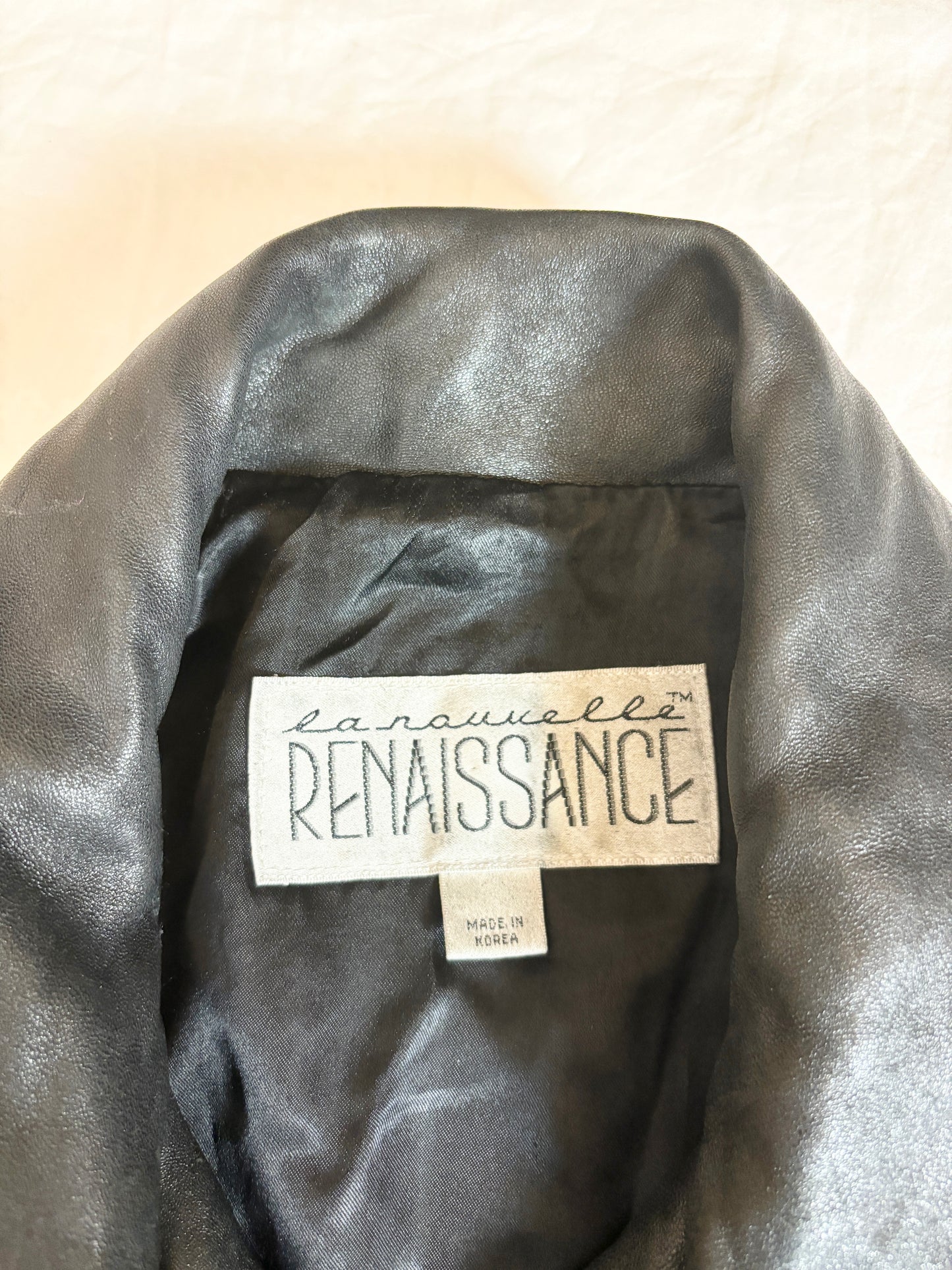 Genuine leather jacket