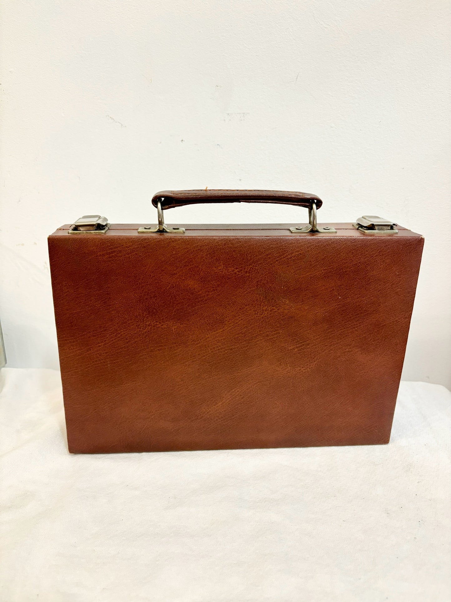 Classic vintage backgammon travel set