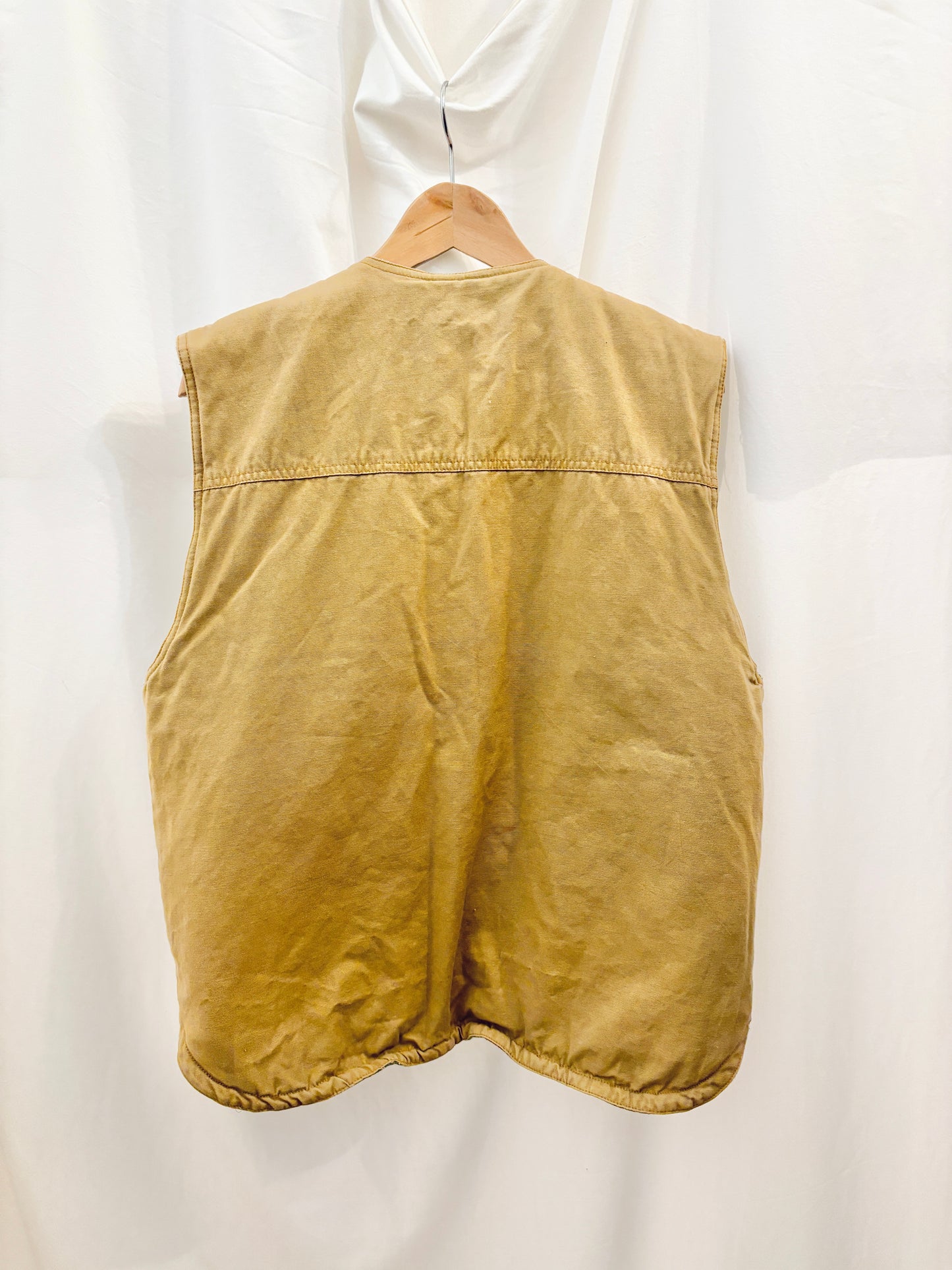 Reversible Plaid Utility Vest