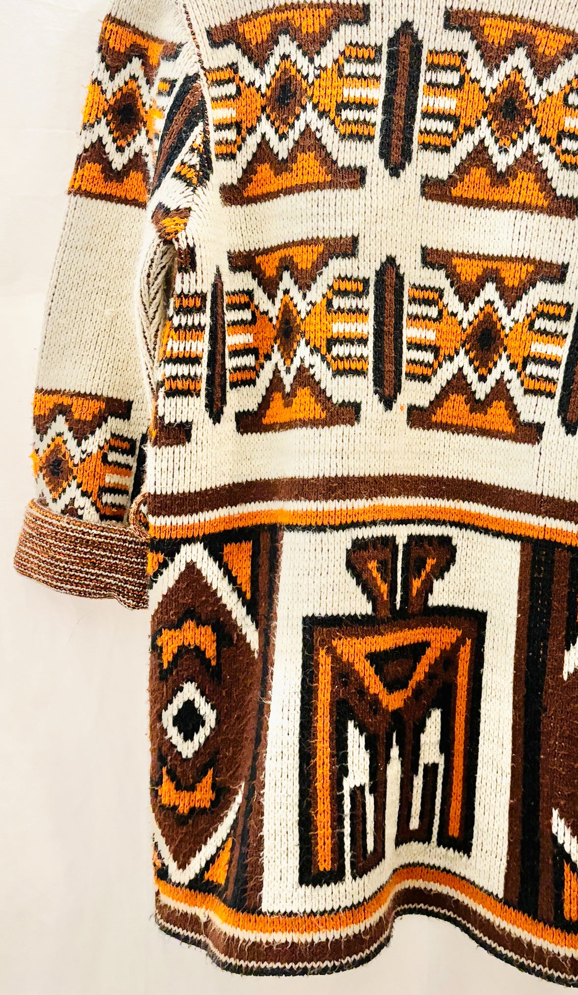 1970s Southwestern Knit Cardigan
