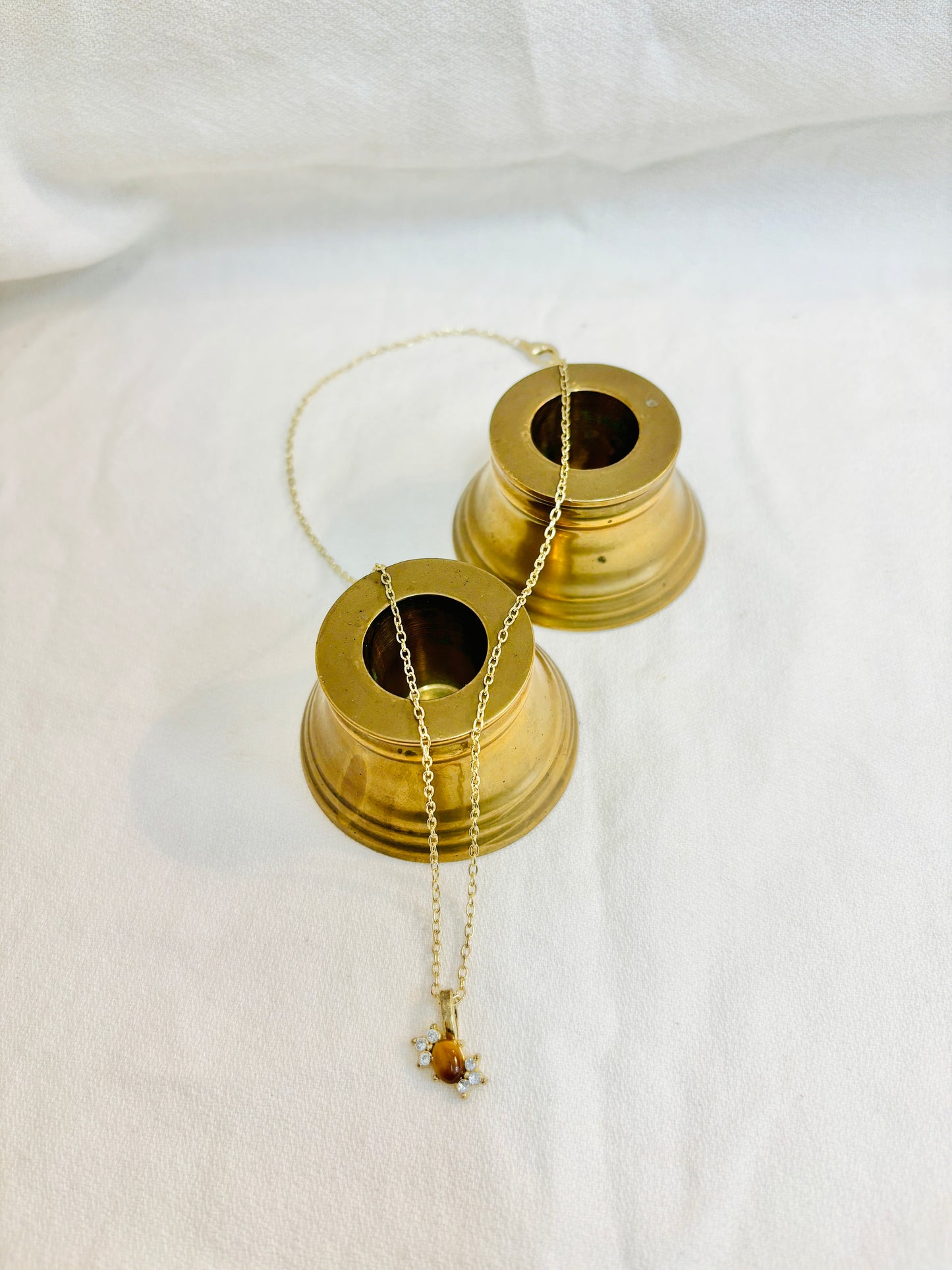 Tiger Eye Pendant Necklace
