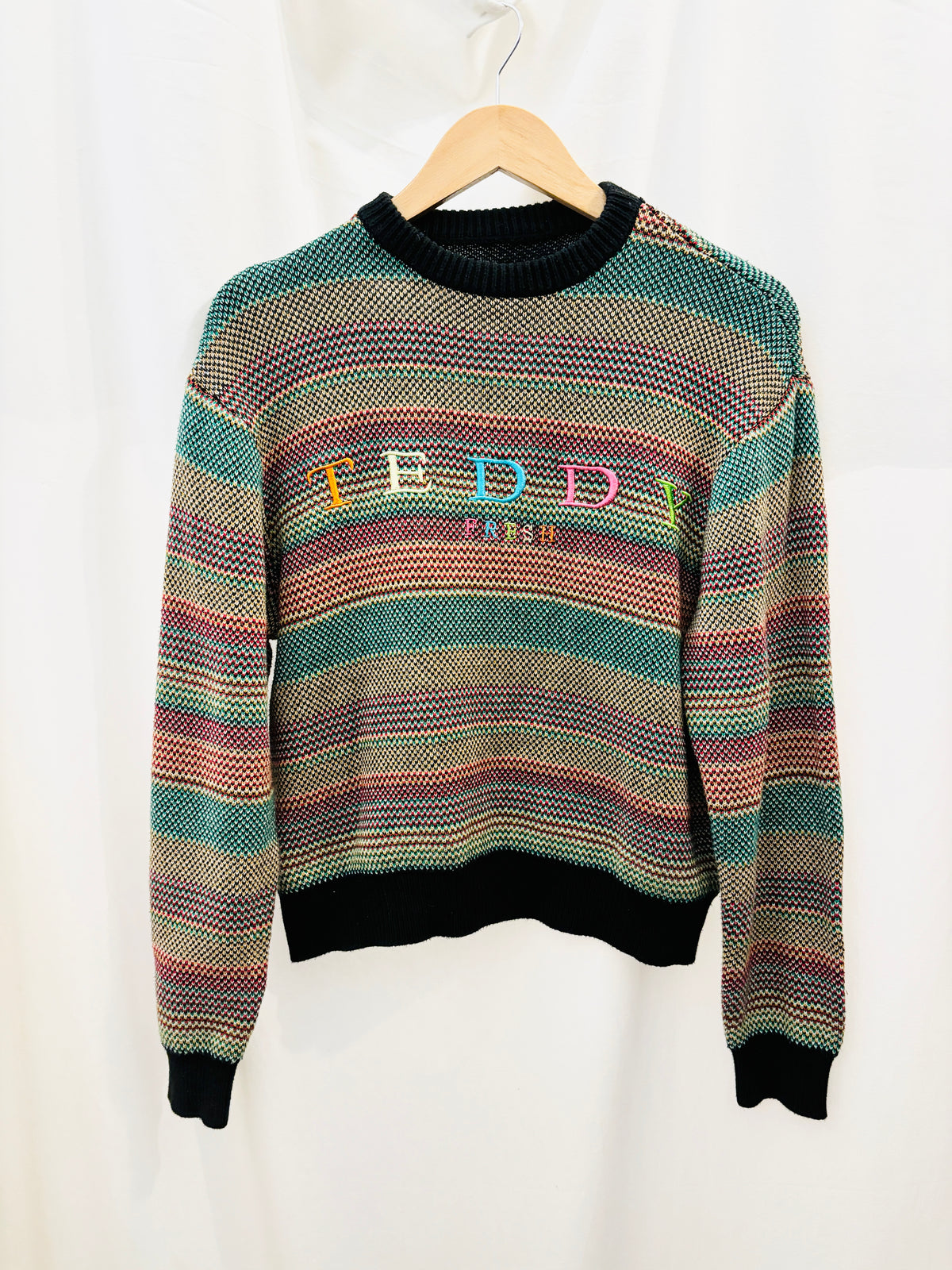 Teddy Fresh Multicolor Knit Sweater