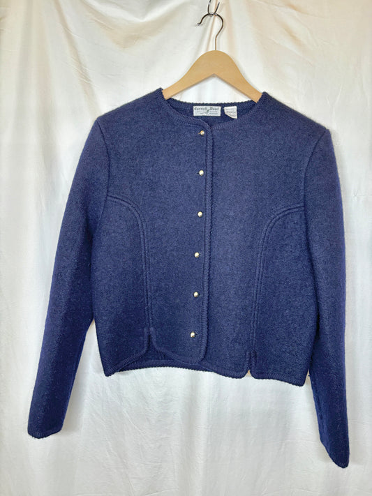 1990s Carroll Reed Wool Knit Cardigan