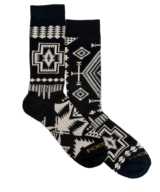 Pendleton Trio Pattern Crew socks