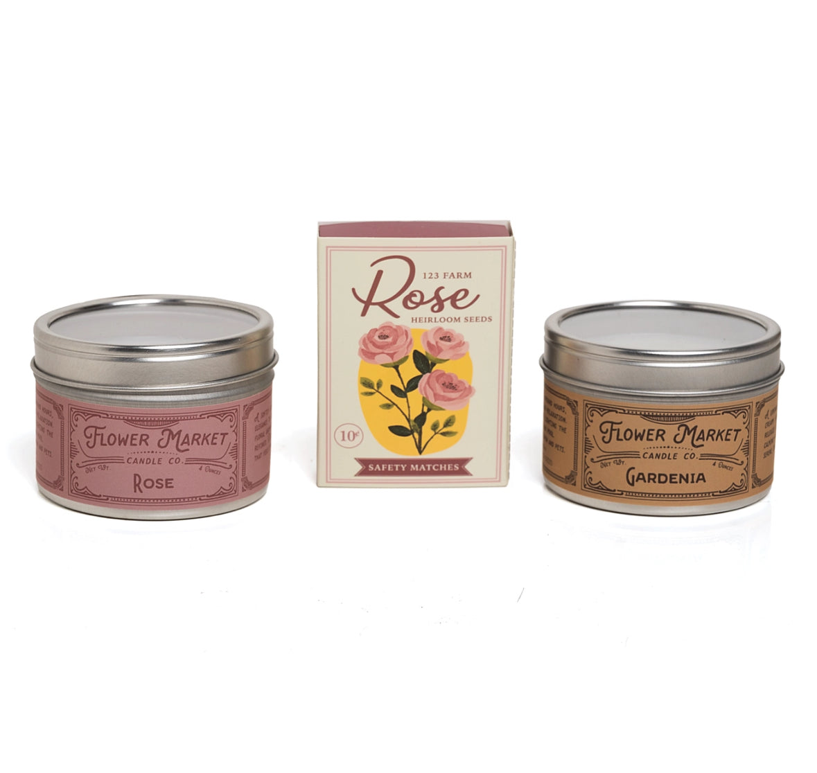 English Garden Candle Gift Set