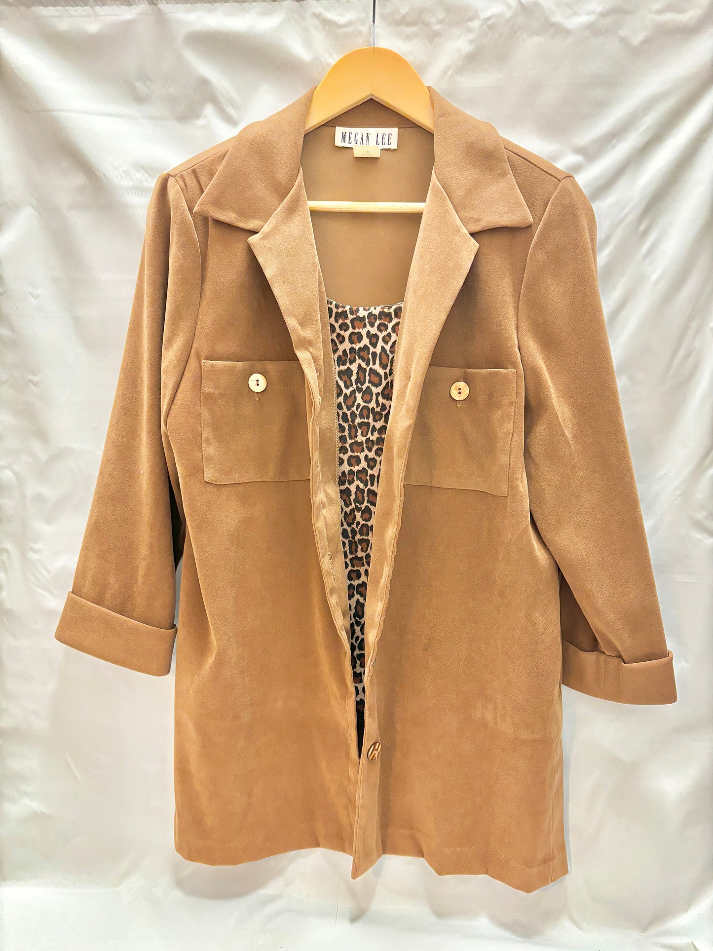 Leopard Peek Vintage Jacket