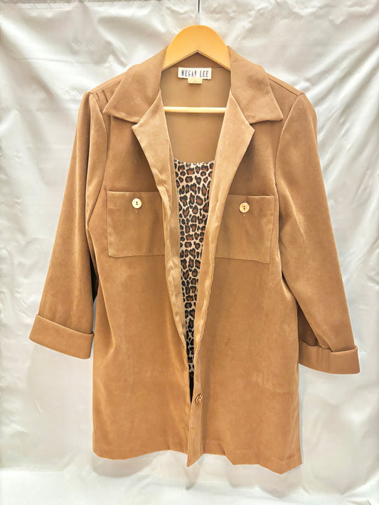 Leopard Peek Vintage Jacket