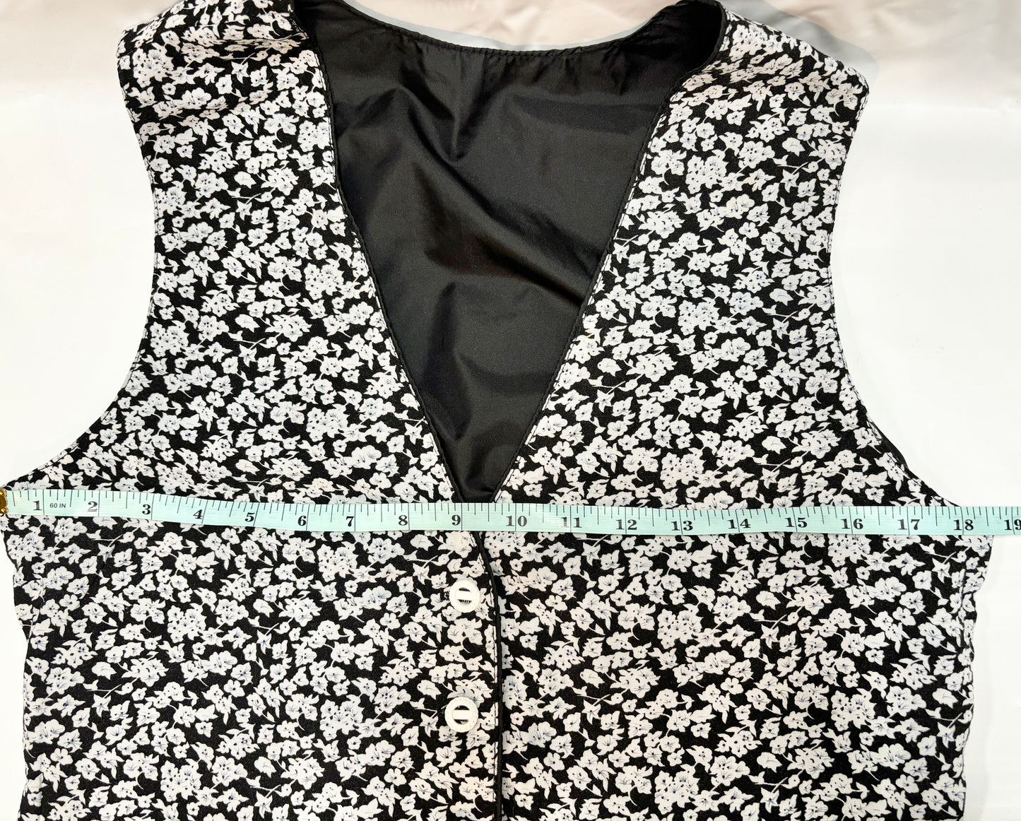 Vintage Floral Vest