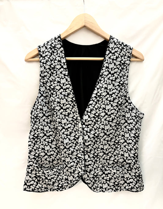 Vintage Floral Vest