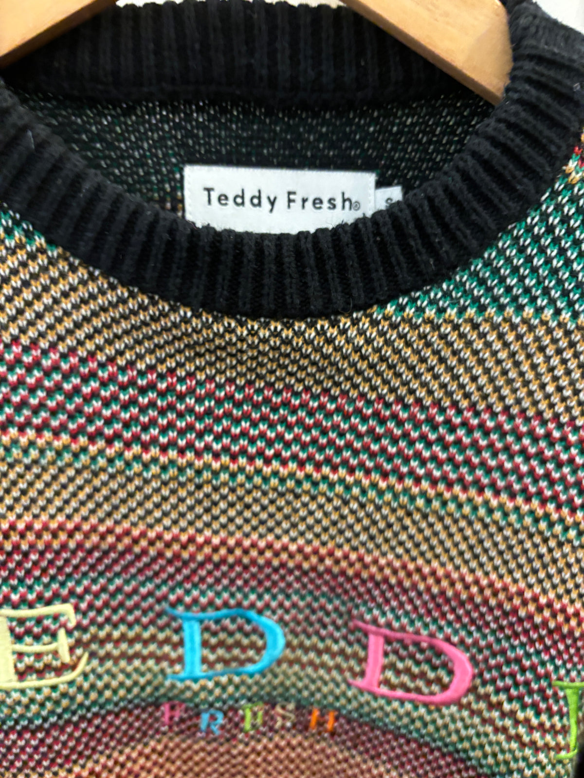 Teddy Fresh Multicolor Knit Sweater