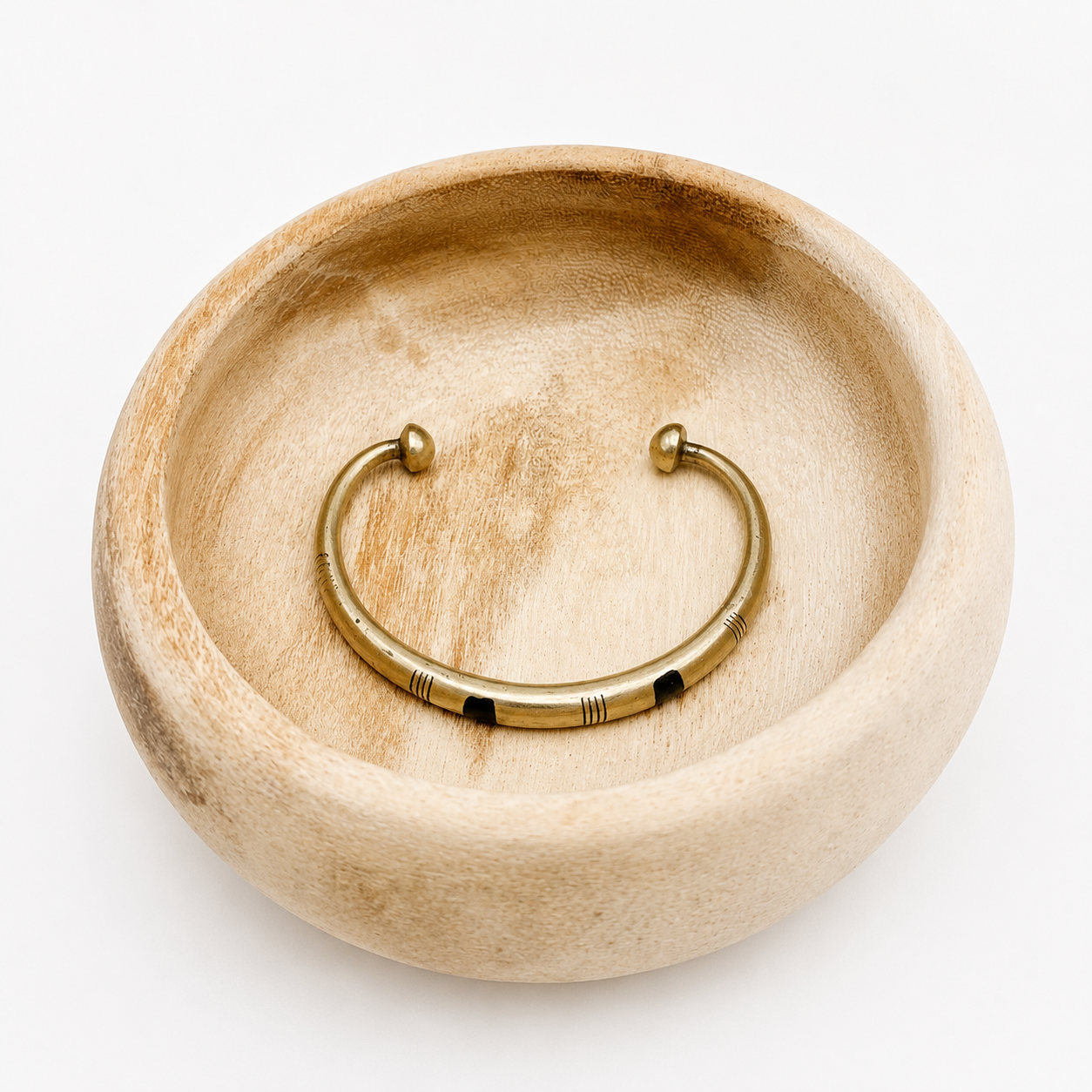 Tuareg Brass Cuff Bracelet