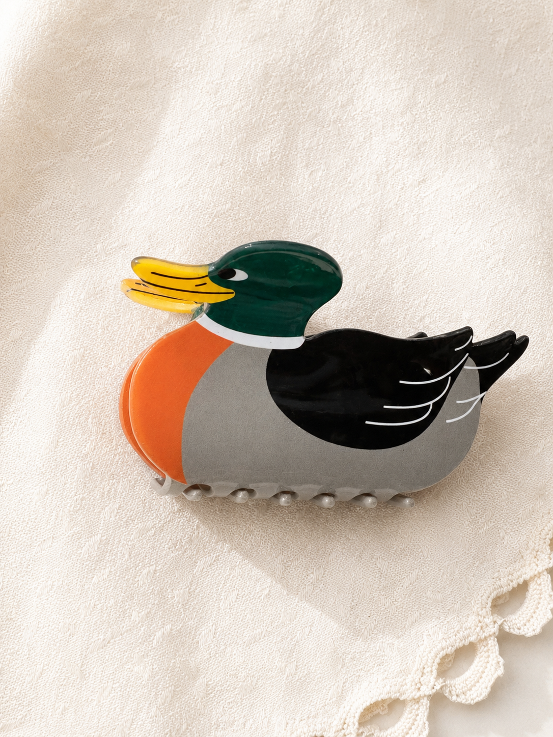 Mallard Duck Hair Clip