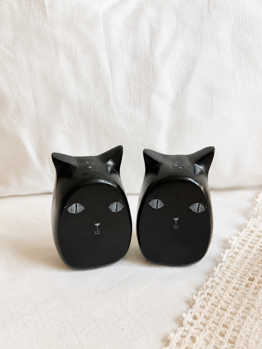 Palewa Stone Cat Shaker Set