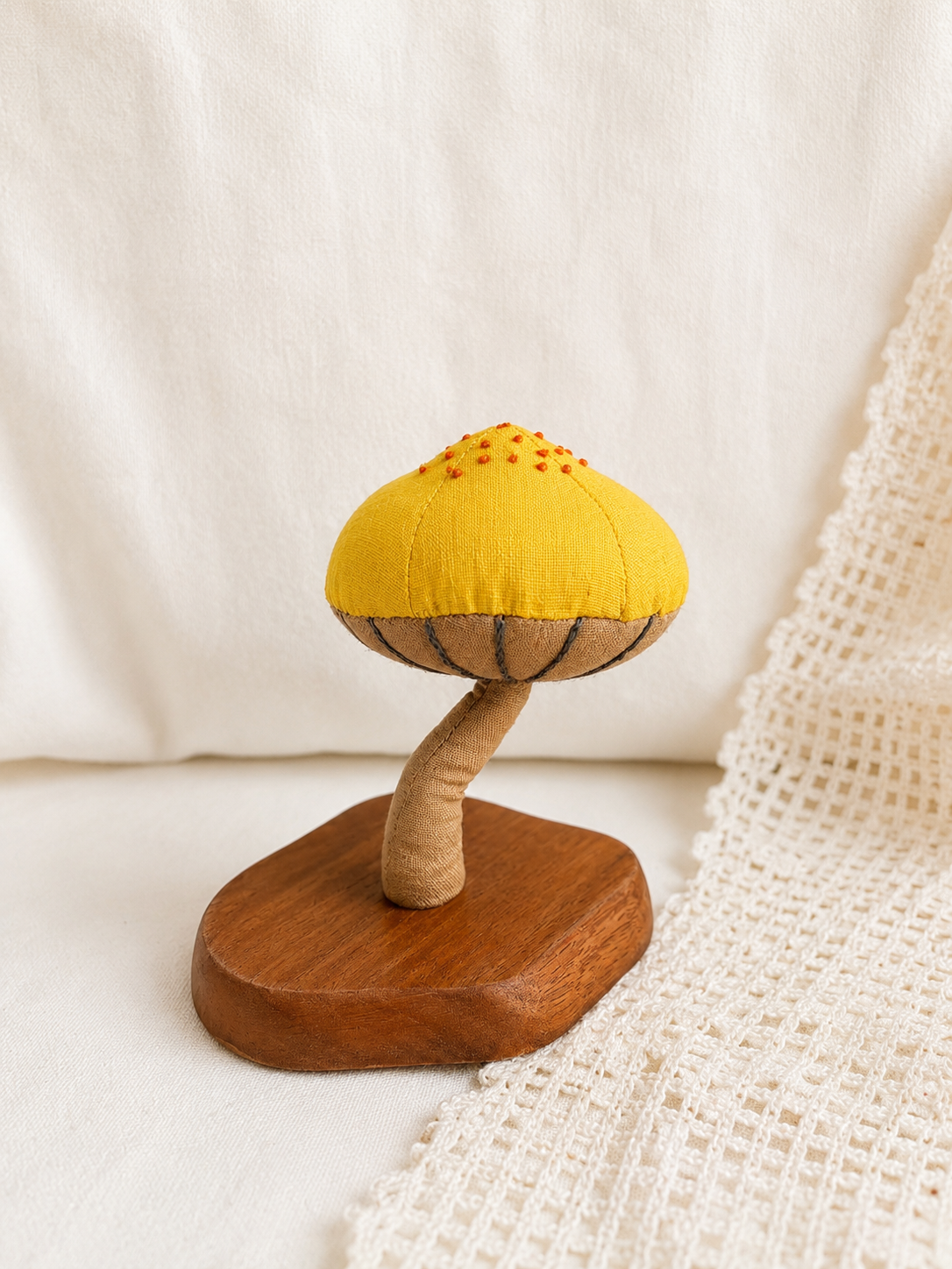 Woodland Mushroom Pin Stand