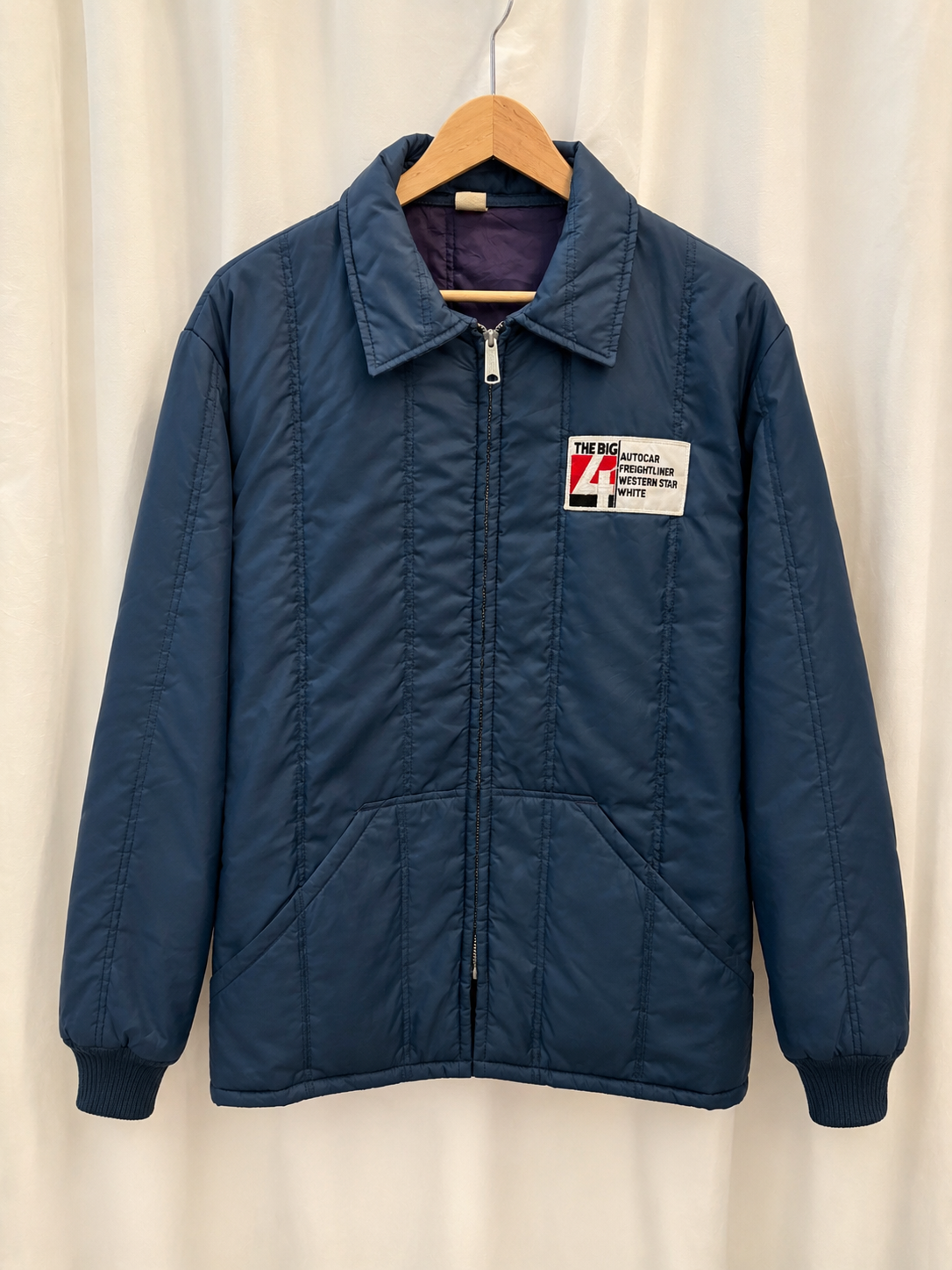 Quilted Work Jacket "The Big 4" Patch