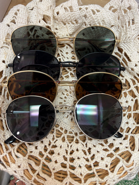 Minimal Tinted Sunglasses