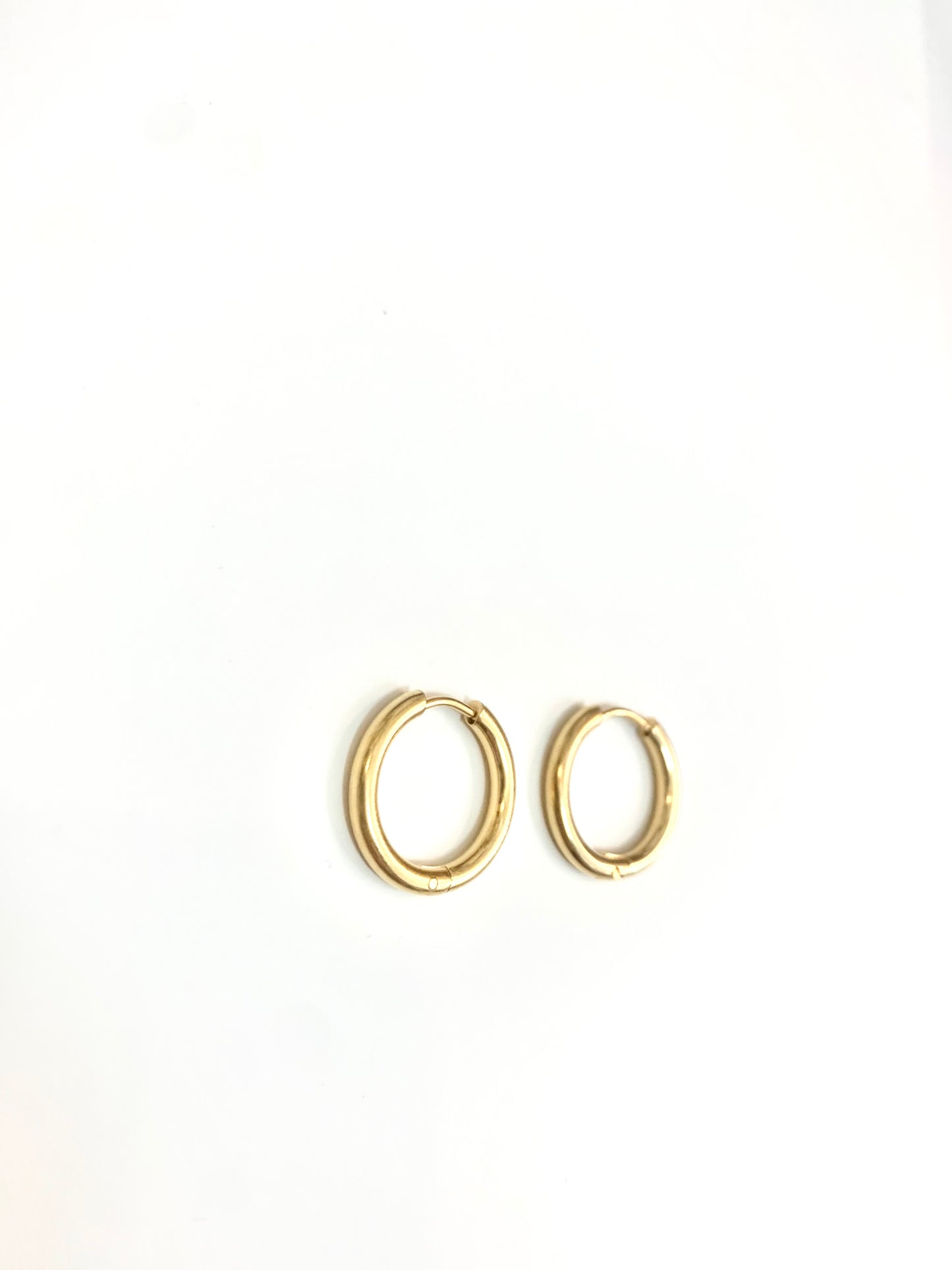 24K gold filled hoop earrings