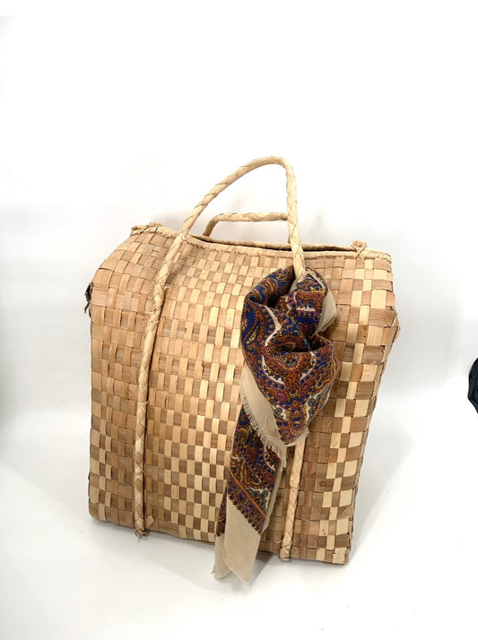 Natural Banana Leaves Tote