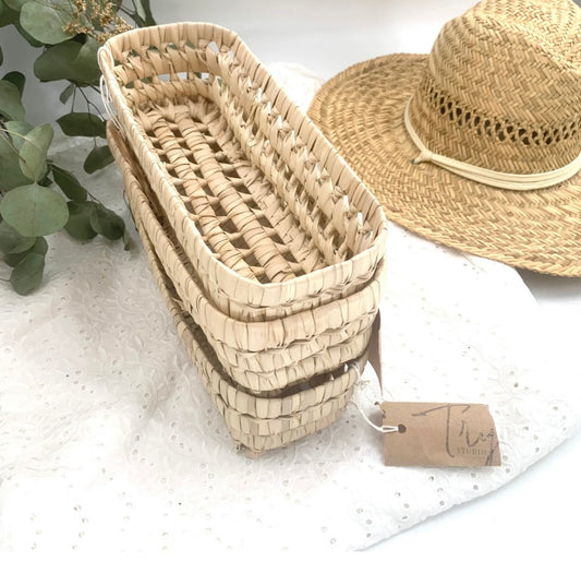 Open Weave Storage Basket