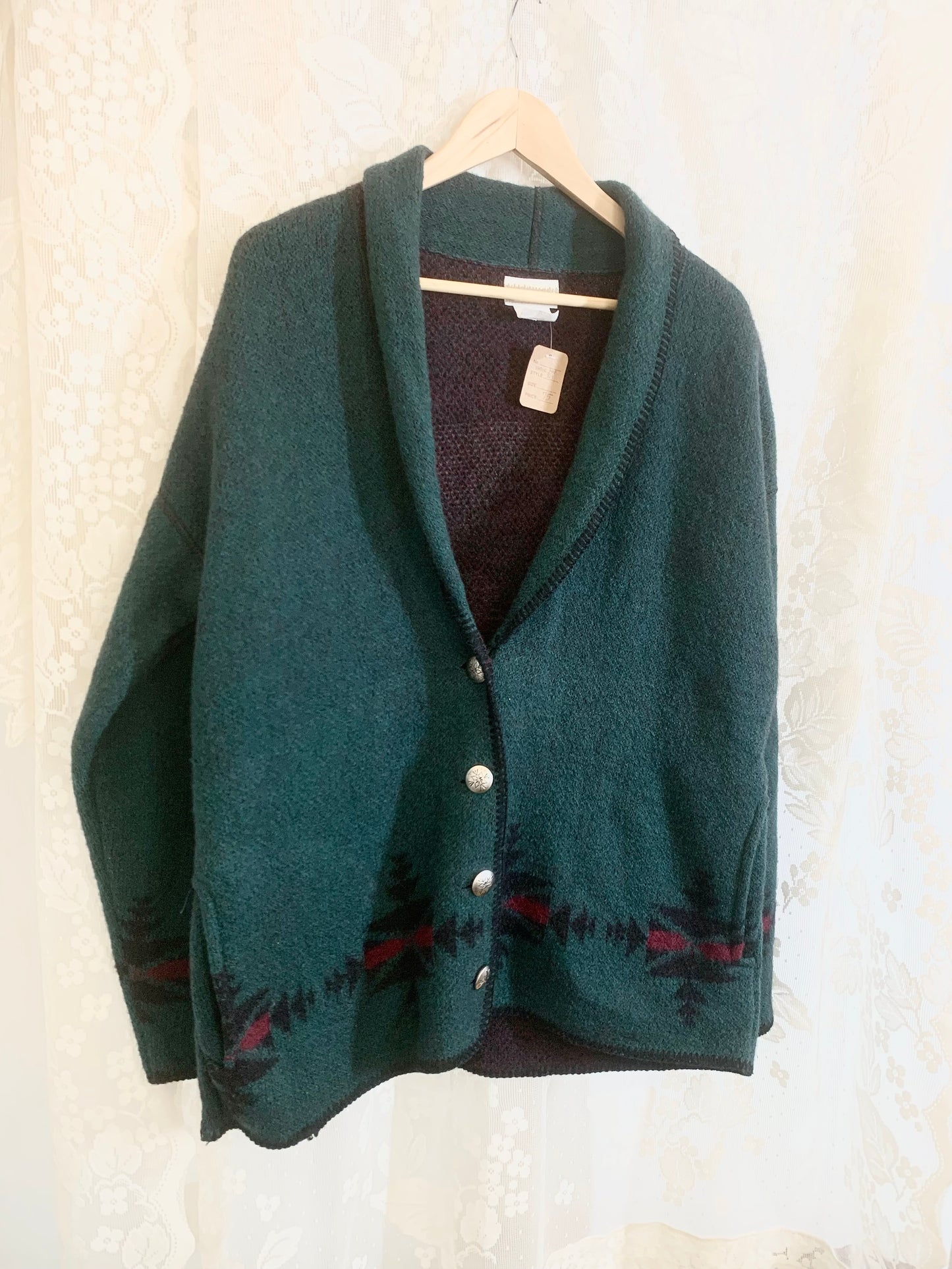 1990s Vintage Coldwater Creek USA 100% wool Sweater