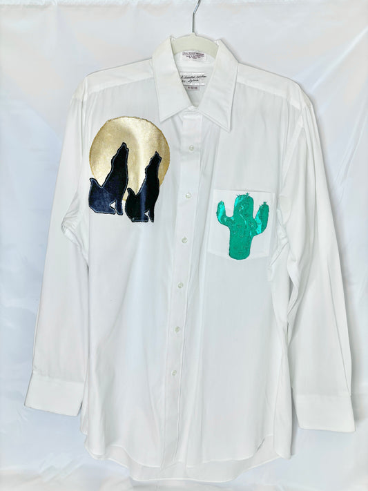 Vintage Hand-Painted Western