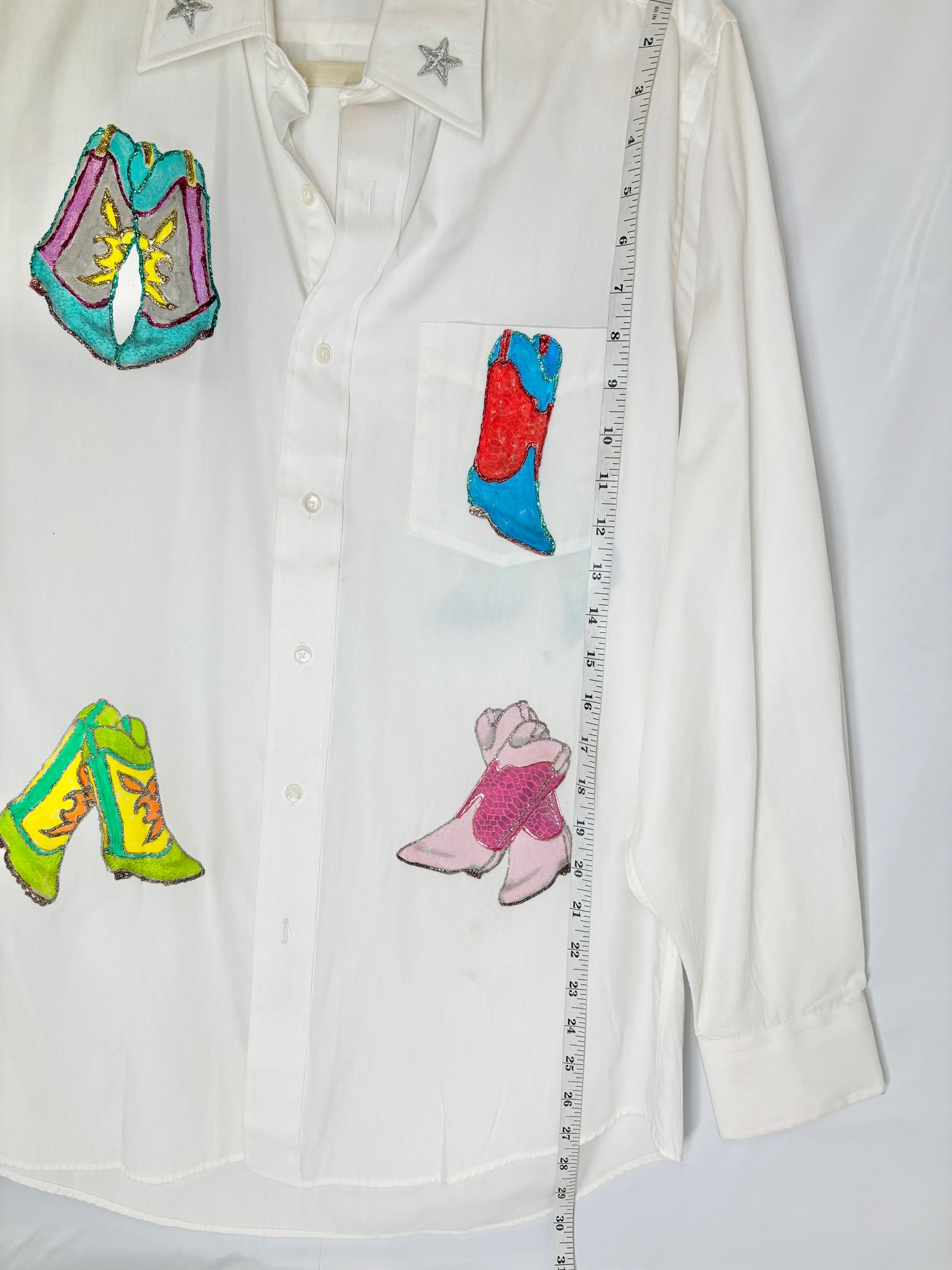 Vintage Hand-Painted Cowboy