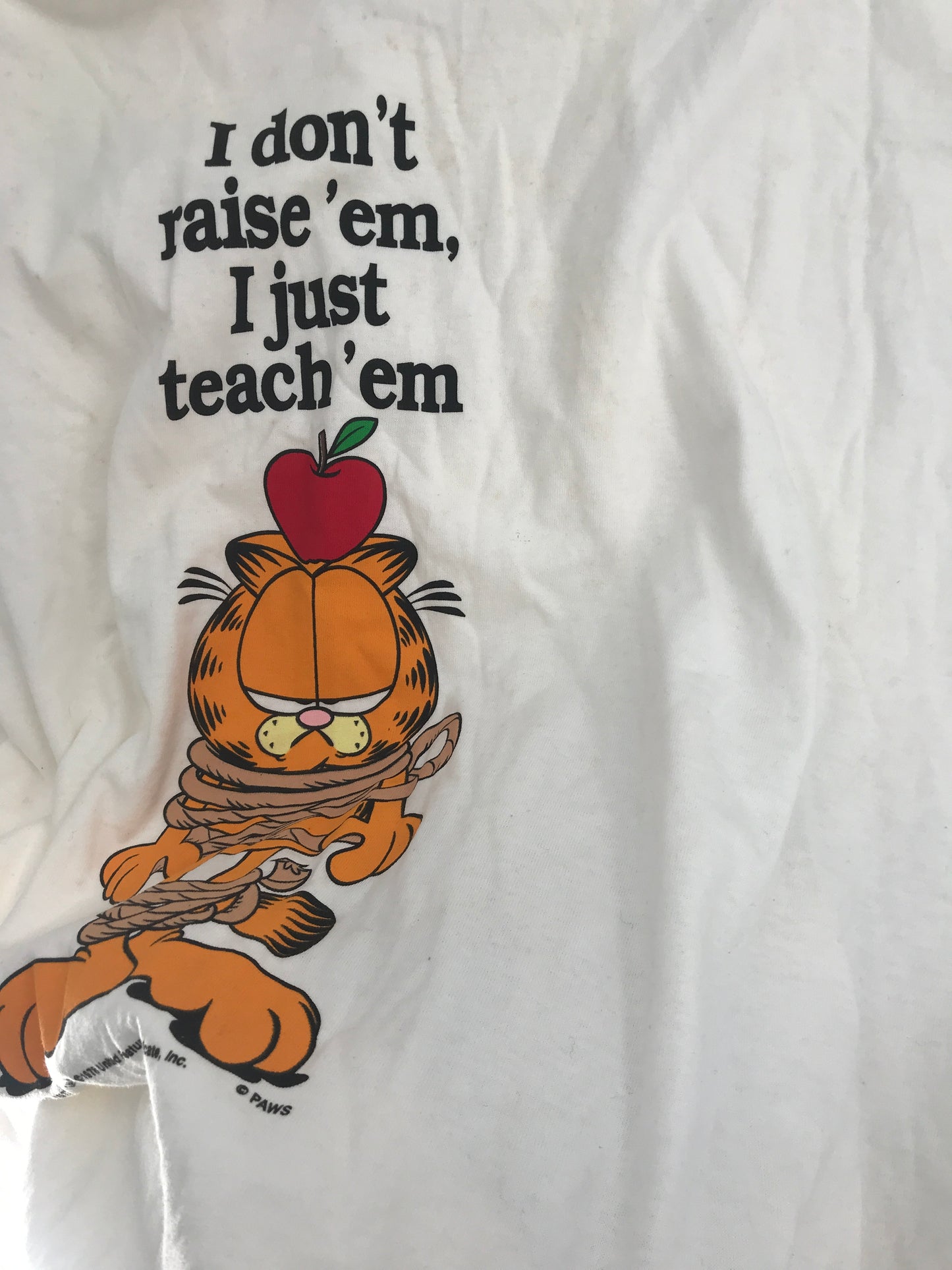 80s Vintage Garfield Cat T-Shirt