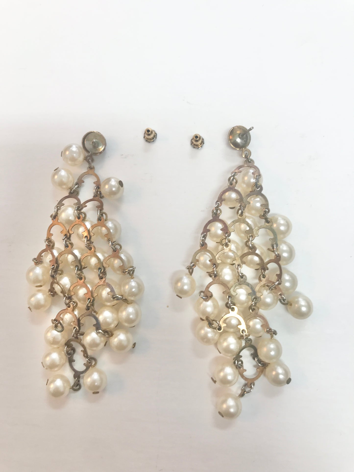 Vintage Pearl Chandelier Earring