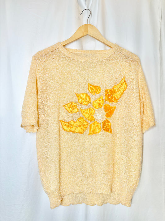 Vintage Sequin Floral