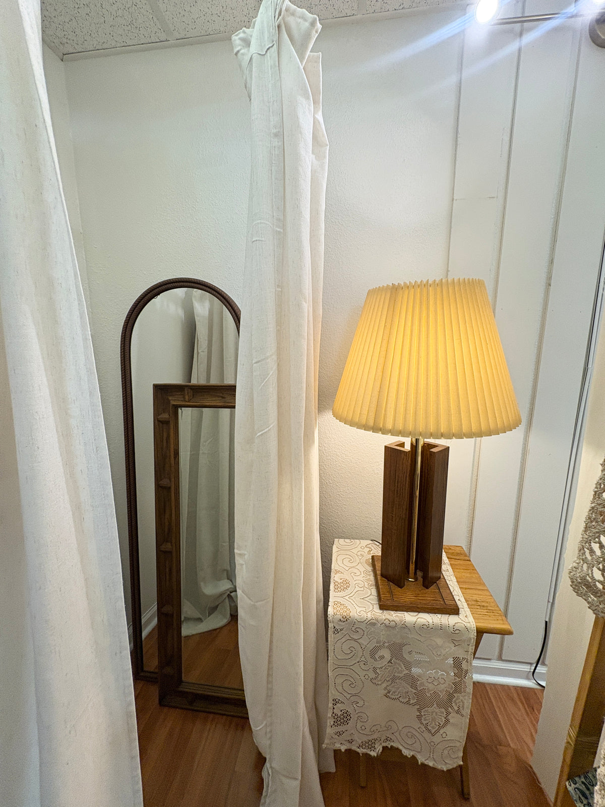 Mid Century Modern Brass Table Lamp