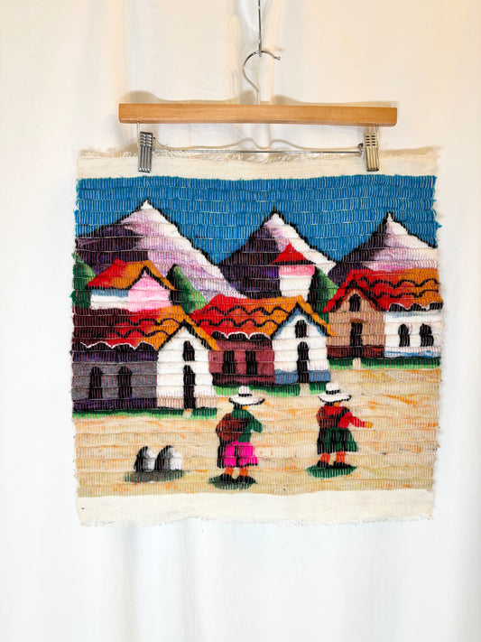 Vintage Andean Textile Handwoven