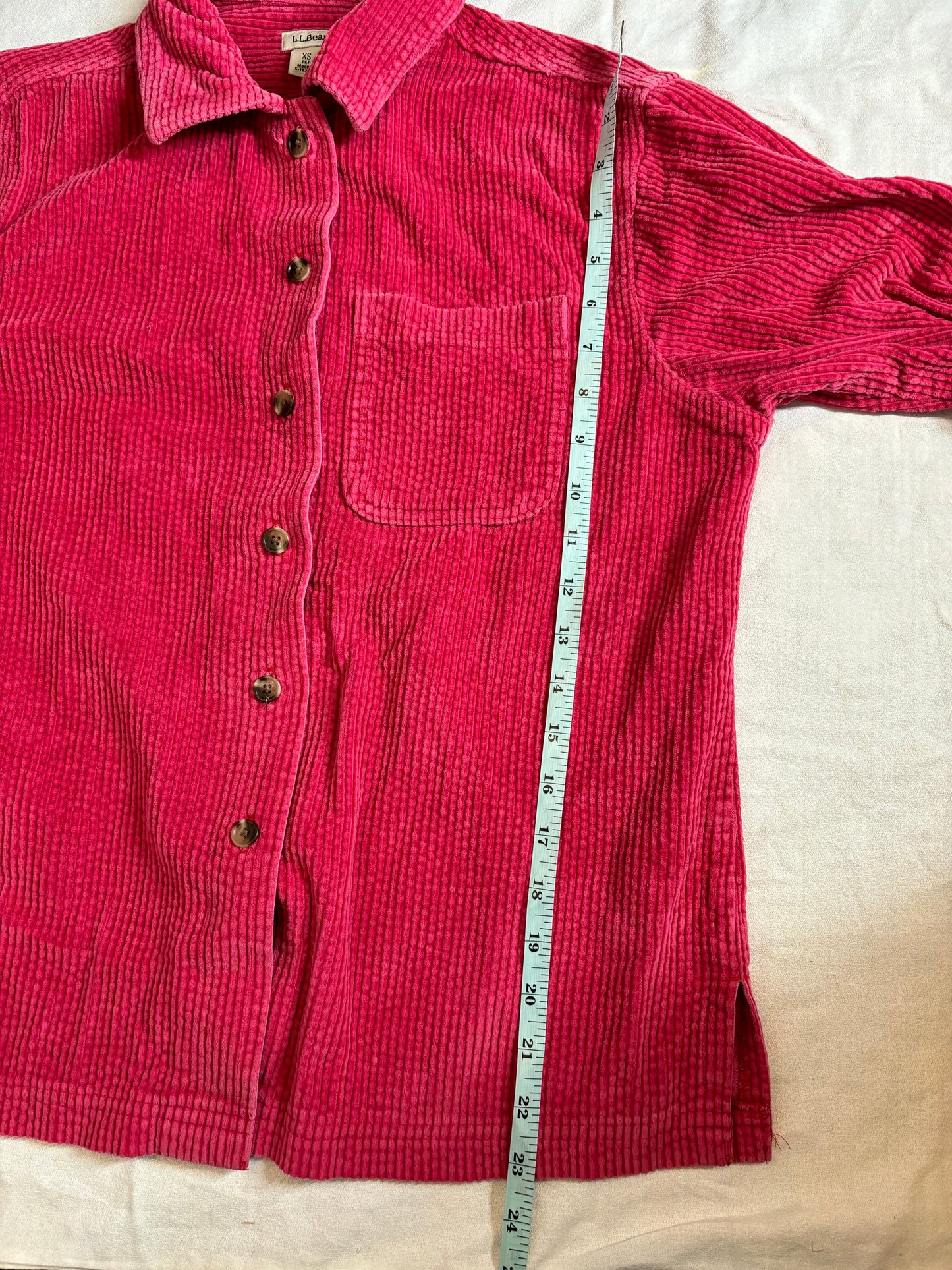 LL Bean Pink to Red