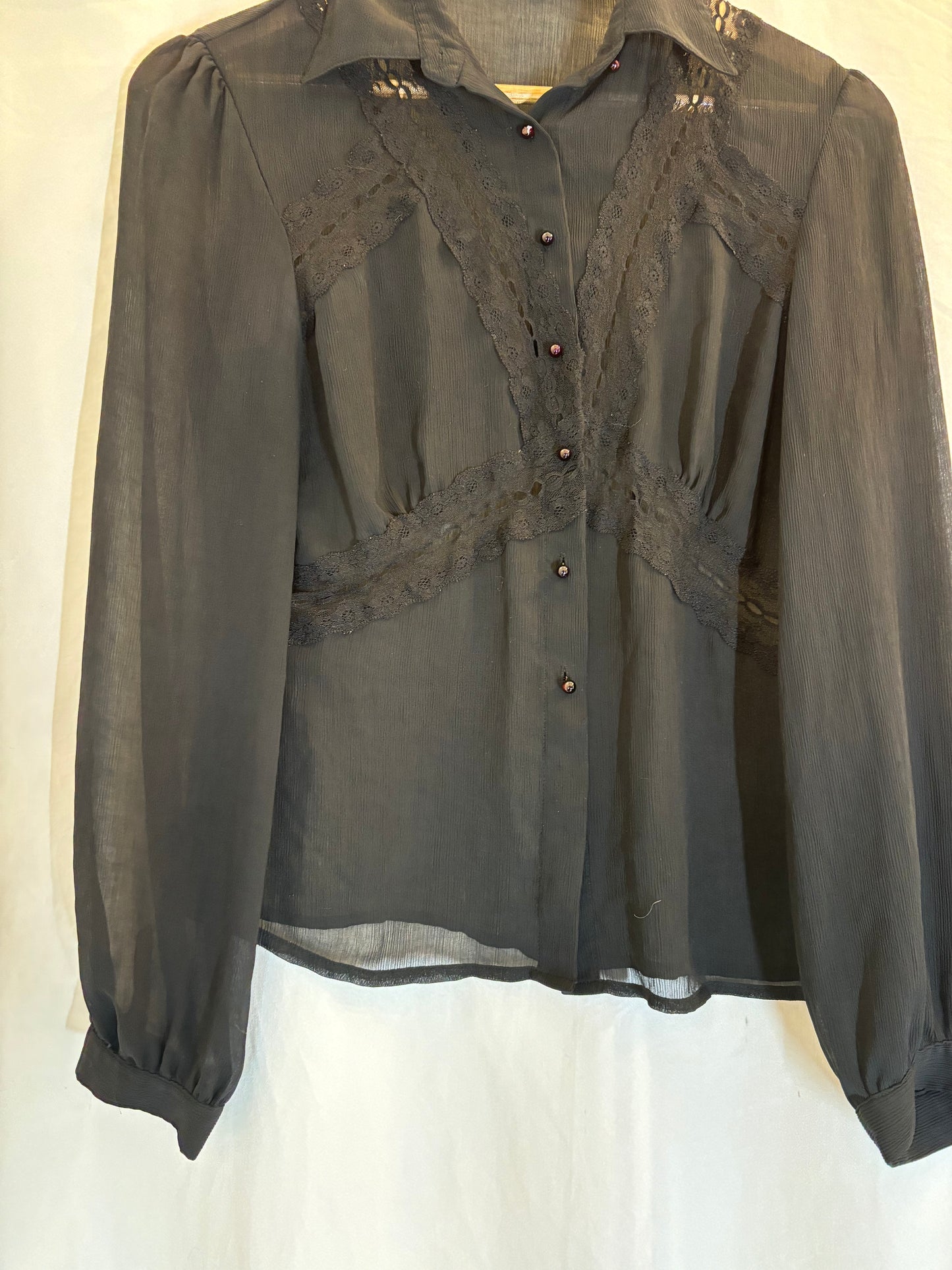 Mystic Charm Sheer Blouse