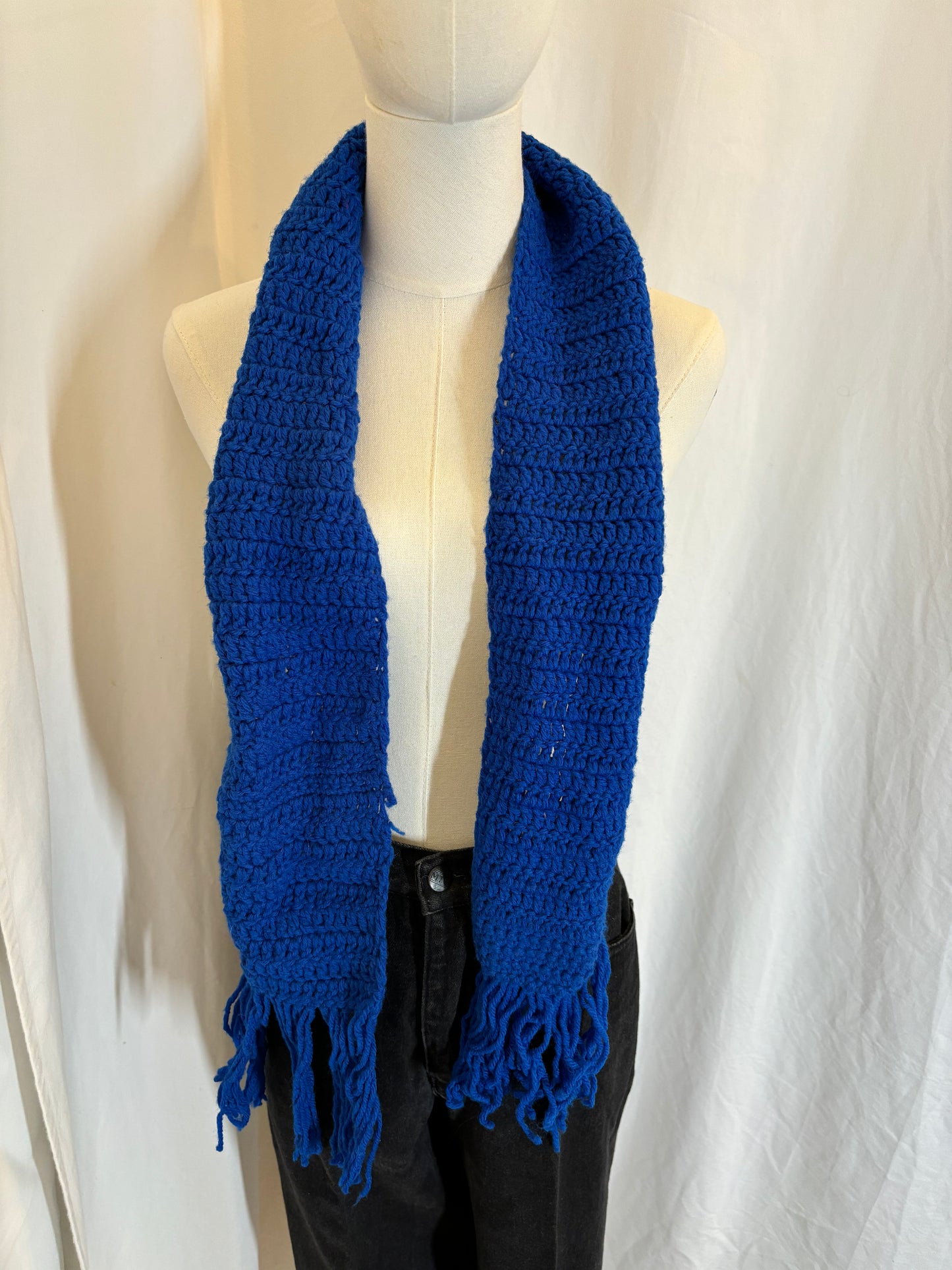 Handmade crochet scarf