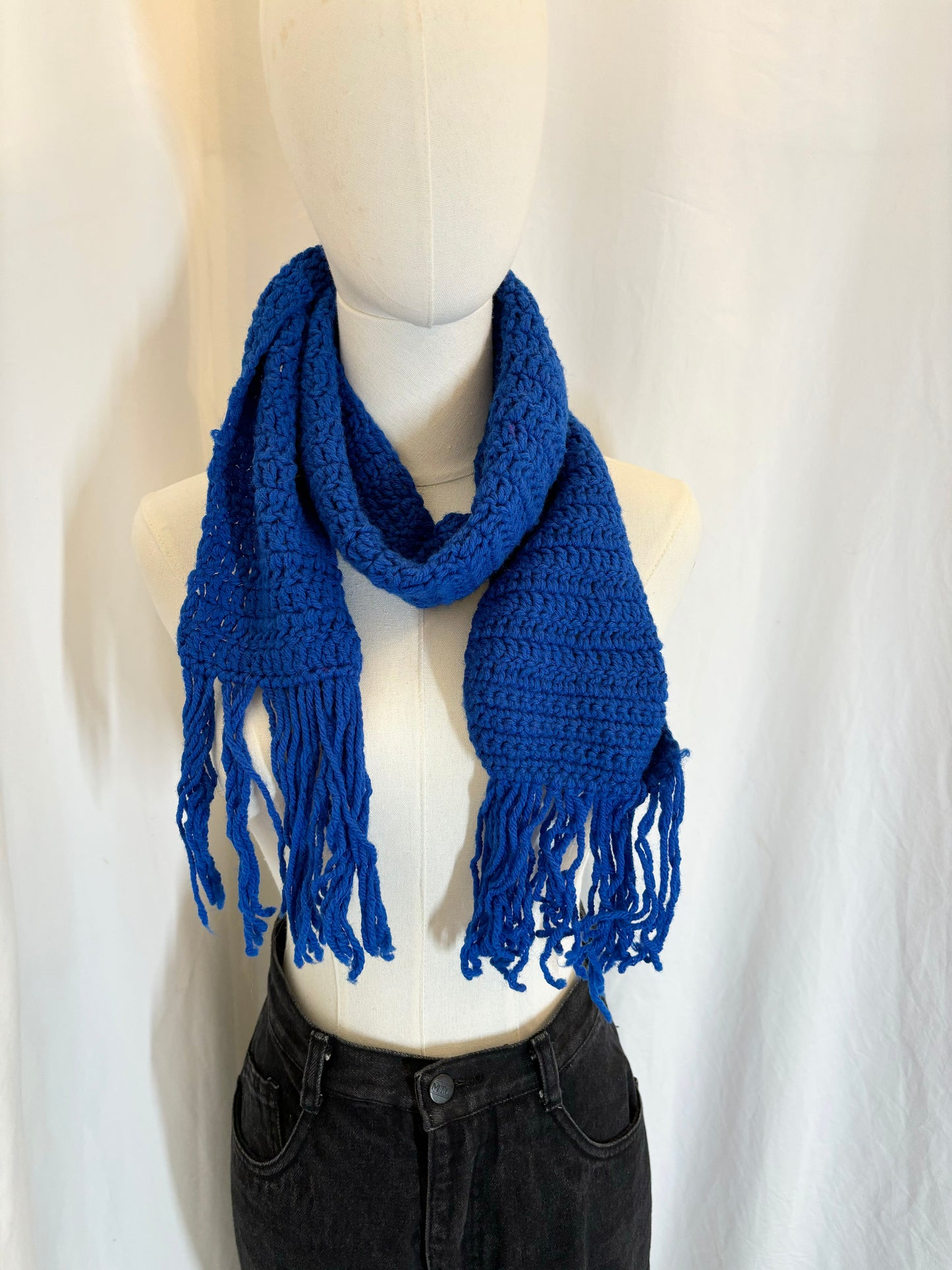 Handmade crochet scarf