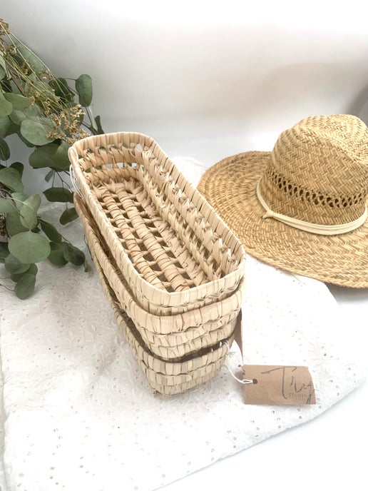 Open Weave Storage Basket